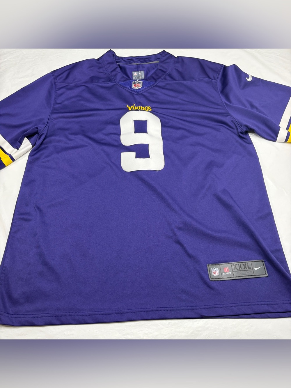 Nike Minnesota Vikings J.J. McCarthy #9 NFL Football Jersey Mens XXXL Purple